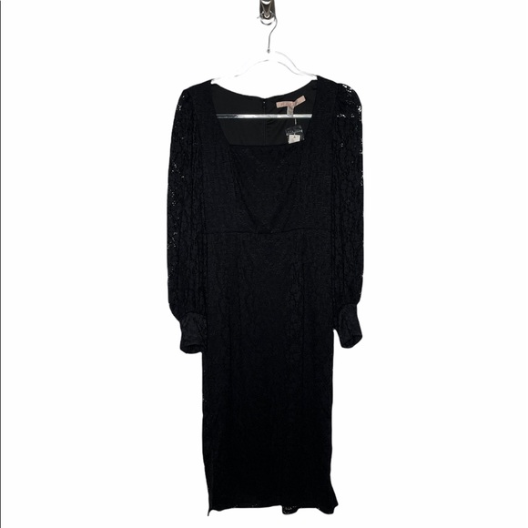 Anthropologie | NWT Hutch Dolly Lace Midi Dress Black Small - Picture 2 of 10